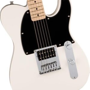 Fender Sonic ESquier Electric Guitar - Elevate Your Music with Slim Body, Humbucking Pickup, and Stable Hardtail Bridge