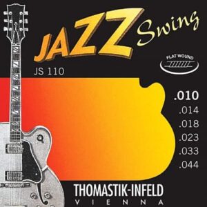 Thomastik-Infeld Jazz Guitar Swing Series - Enhance Your Musical Experience with Pure Nickel Flat Wounds(JS110)