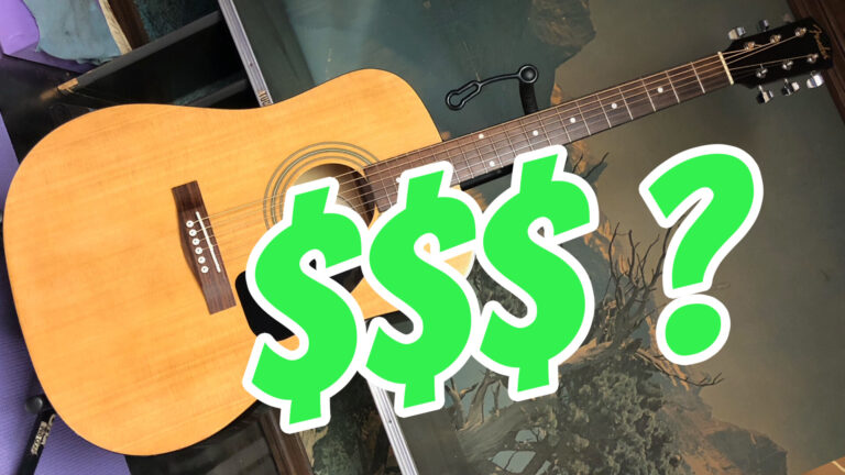 How Much Did I Make Flipping This $25 Fender Acoustic Guitar?